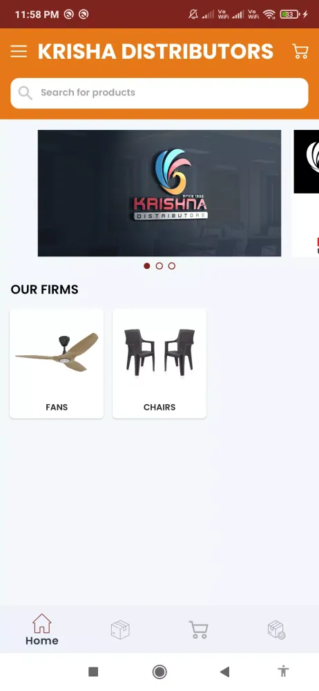 KRISHNA DISTRIBUTORS स्क्रीनशॉट