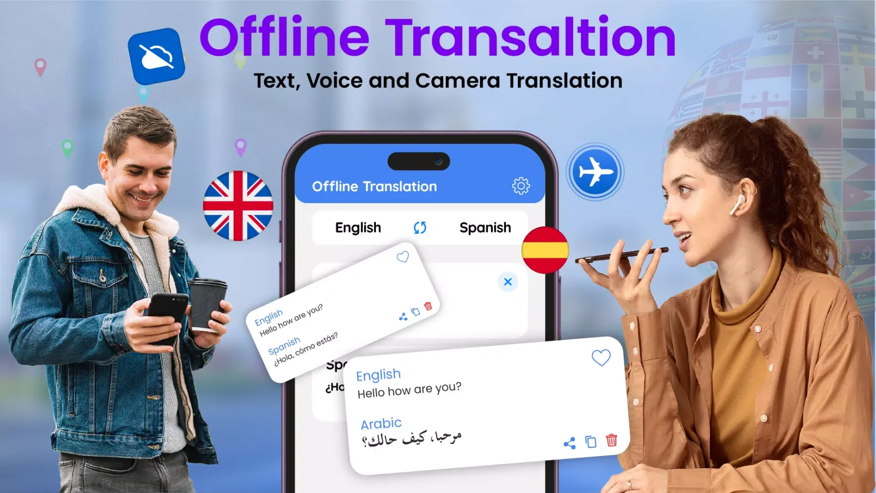 Скриншоты Translator App - AI Translator