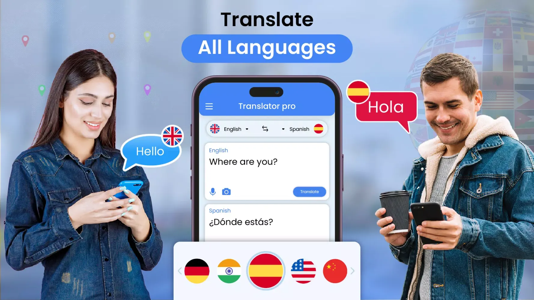 Скриншоты Translator App - AI Translator