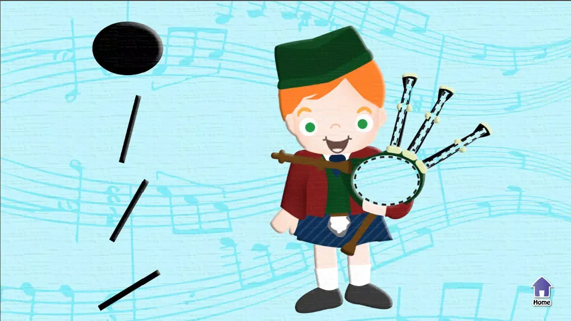 Zrzuty ekranu Preschool Puzzles ( Educational learning games for preschool , toddlers and kindergarten kids to learn music instruments, animals, vehicles, shapes and sports )