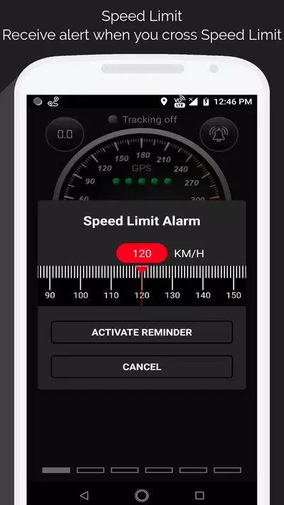 GPS Speedometer Screenshots