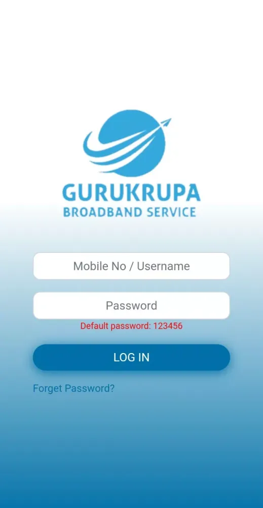 Gurukrupa Broadband Service Screenshots
