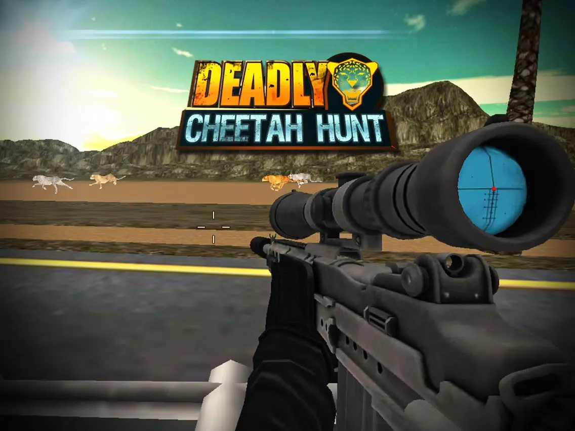 Deadly Wild Cheetah - Sniper 3D Hunting Safari iPad Screenshots
