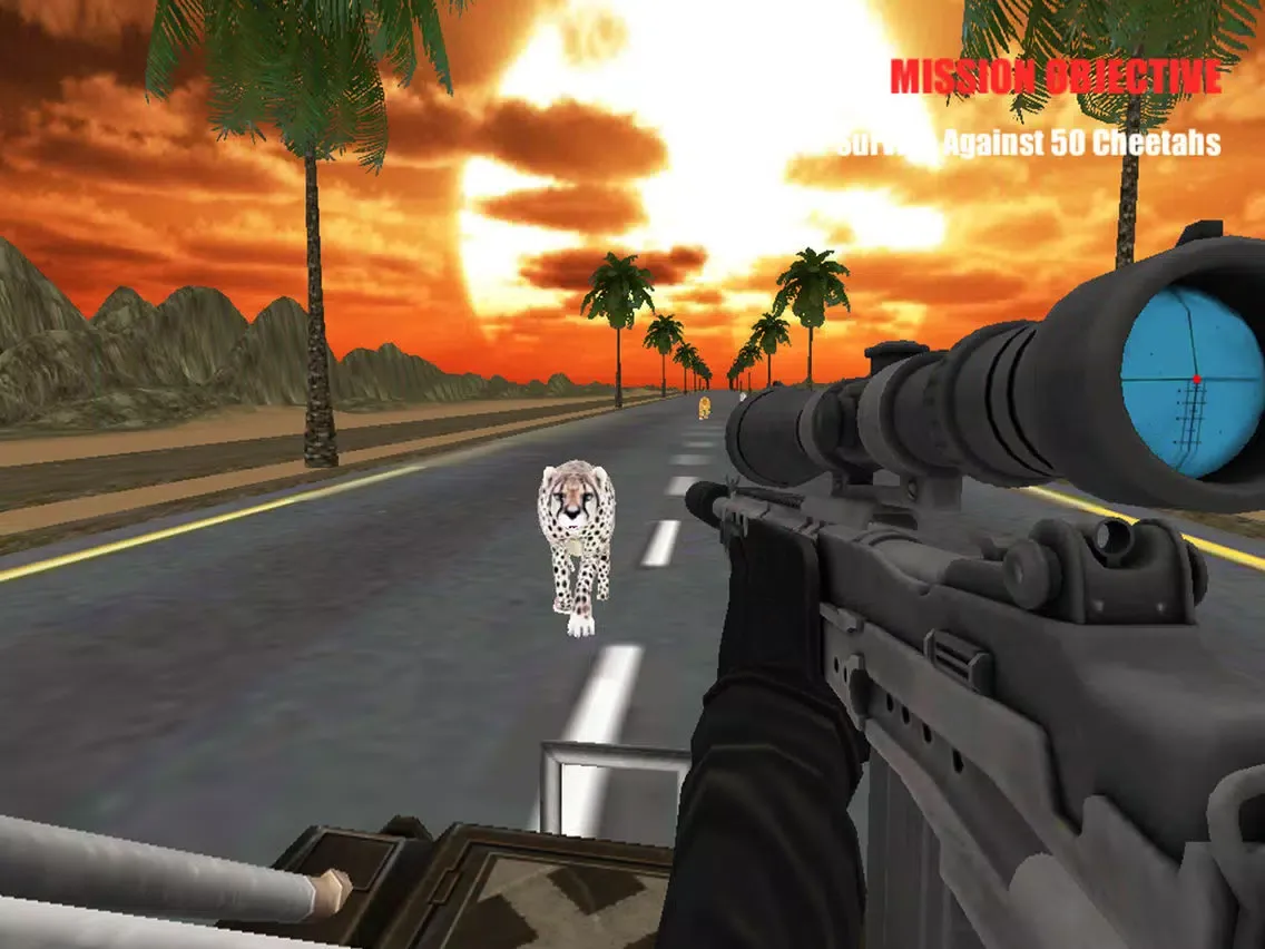 Deadly Wild Cheetah - Sniper 3D Hunting Safari iPad Screenshots