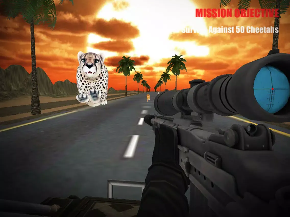 Deadly Wild Cheetah - Sniper 3D Hunting Safari iPad Screenshots
