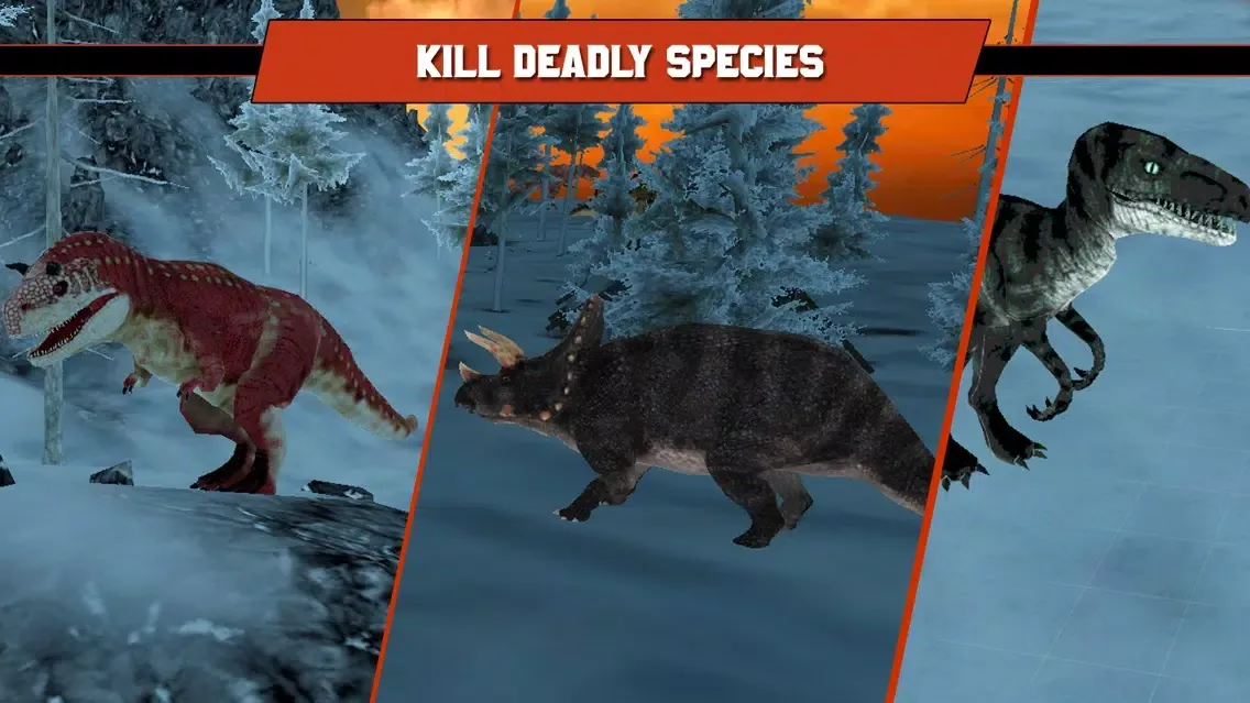 Capturas de pantalla de Dinosaur Jurassic Sniper Pro - Carnivores Hunter