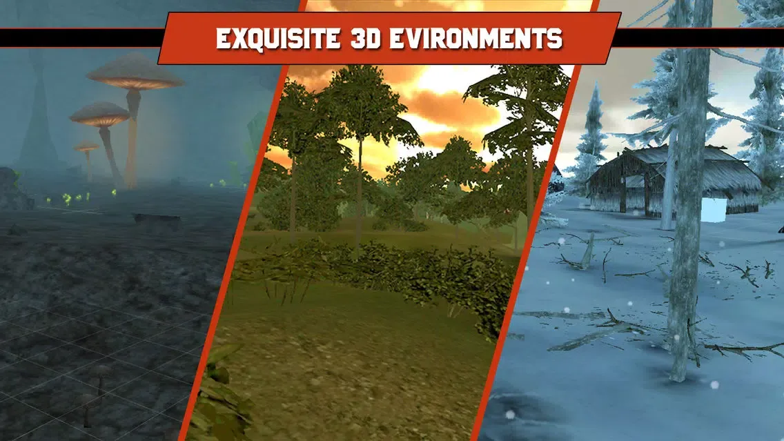 Capturas de pantalla de Dinosaur Jurassic Sniper Pro - Carnivores Hunter