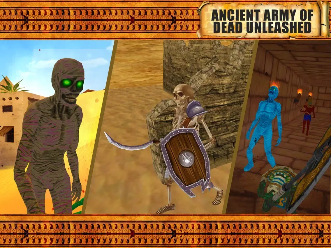 Dead Plague Mummy Slayer: Legacy Tomb of Anubis iPad  Screenshots