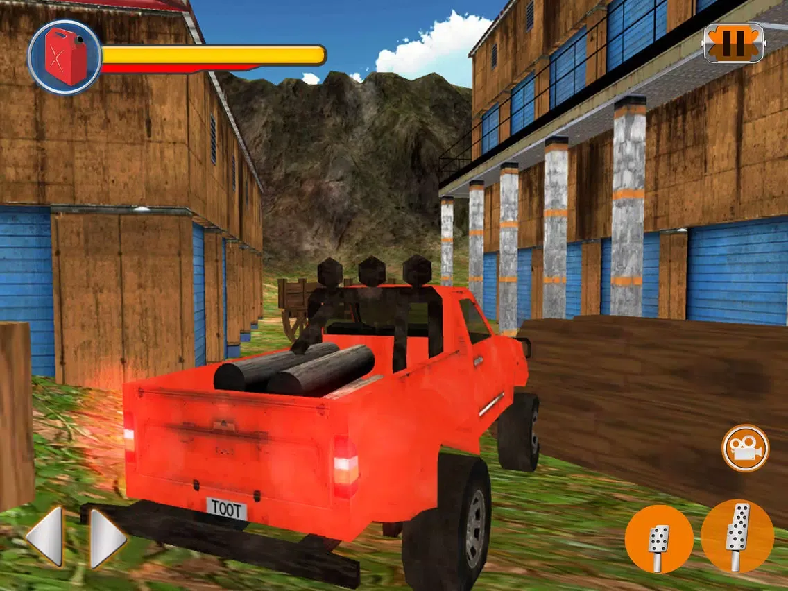 Zrzuty ekranu Offroad Cargo Truck - Dirt Driving Simulator iPad 