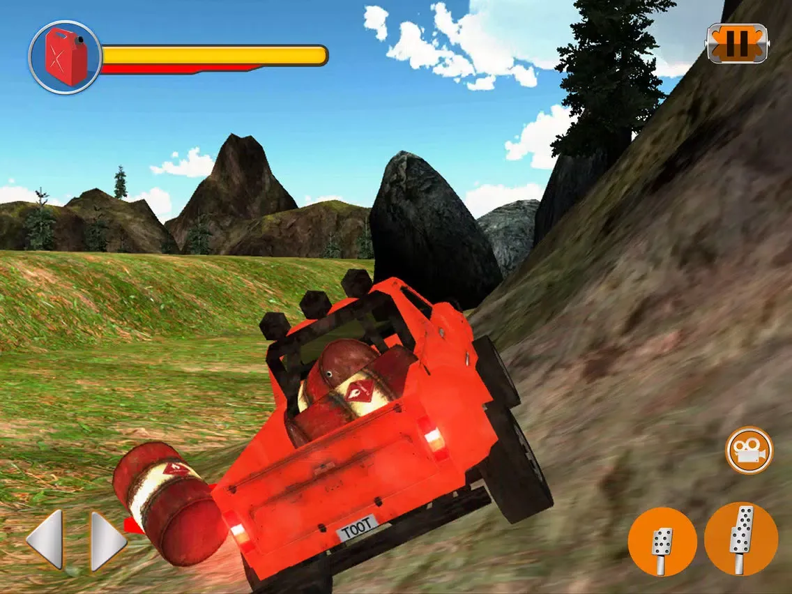 Zrzuty ekranu Offroad Cargo Truck - Dirt Driving Simulator iPad 