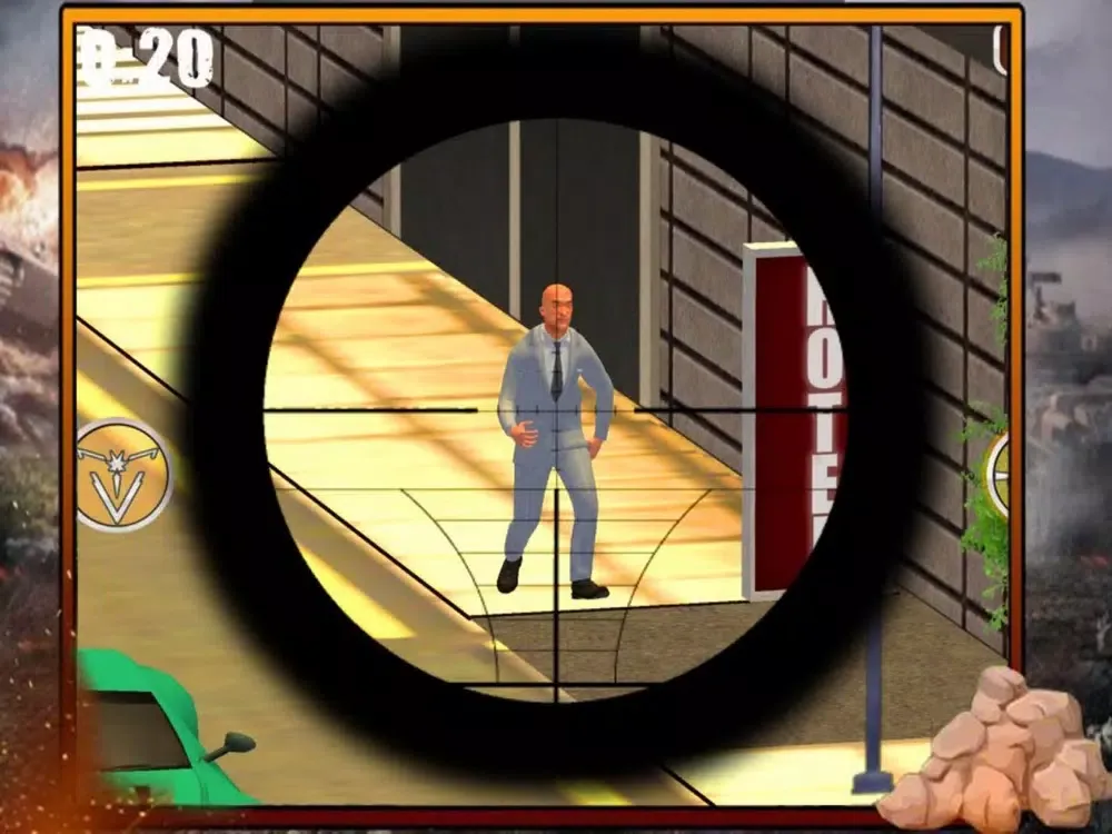 Supper Shoot Sniper: Mission Boss iPad  Ekran Görüntüleri