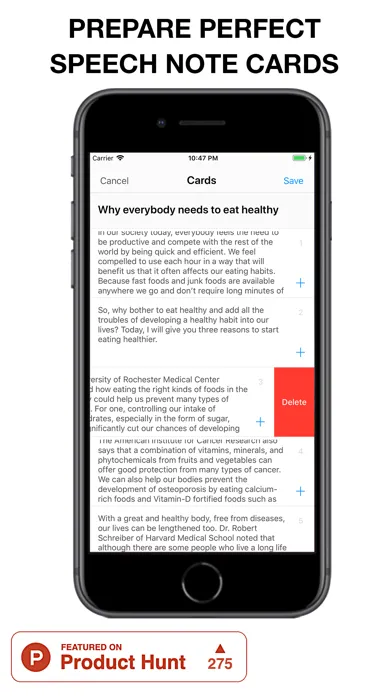 صور HintApp - Cue Cards & Notes