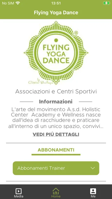 Ảnh chụp màn hình của Flying Yoga Dance