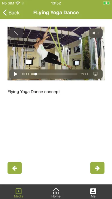 Ảnh chụp màn hình của Flying Yoga Dance