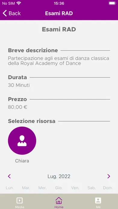 Scuola di danza Petite Etoile应用截图