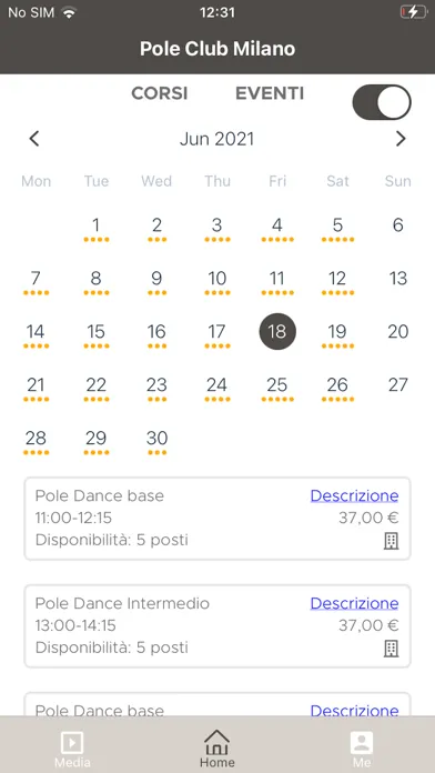 تصاویر Pole Club Milano