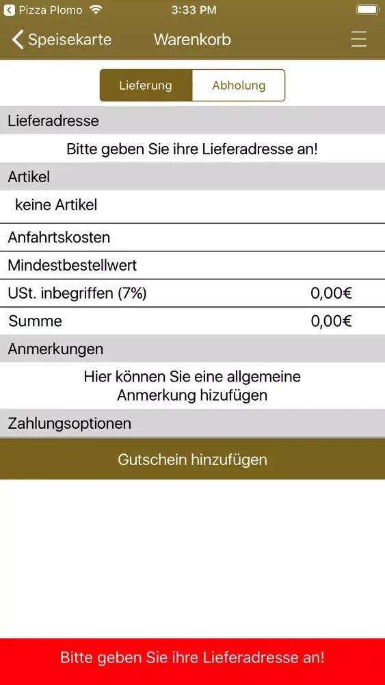 King Pizza Rietberg Screenshots