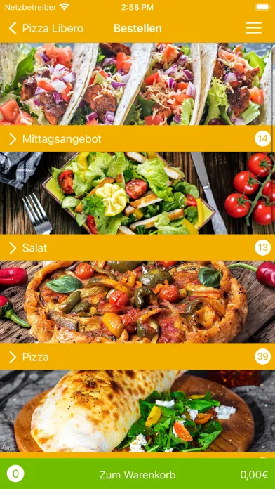ภาพหน้าจอของ Pizza Libero