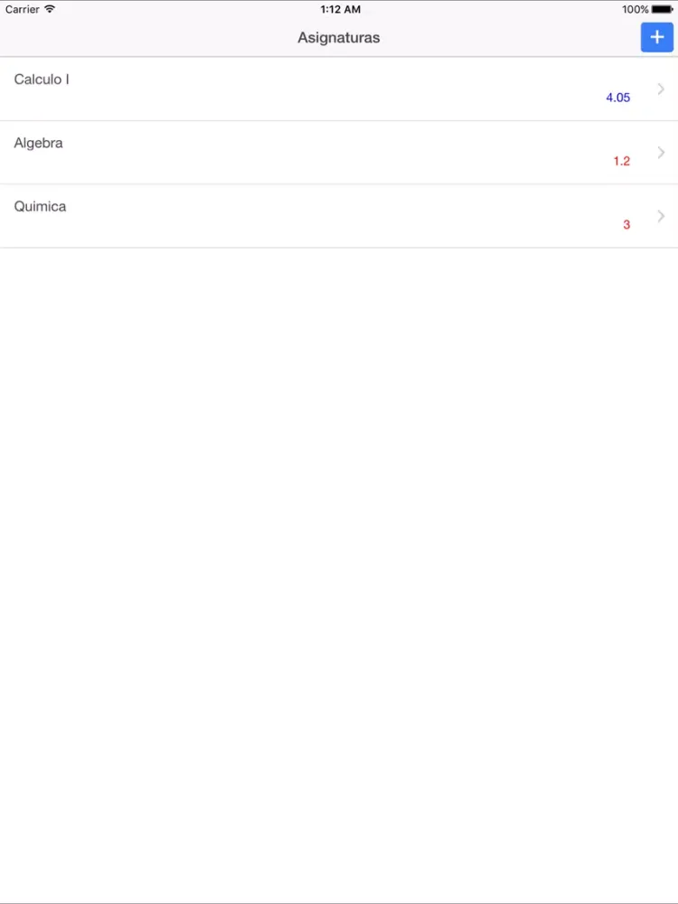 Capturas de tela do Calculadora de Notas PRO iPad 