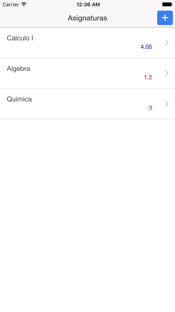 Capturas de tela do Calculadora de Notas PRO
