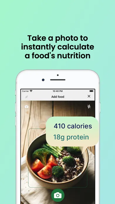 Capturas de pantalla de Spelt - simple calorie counter