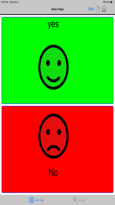 TalkTablet PRO Autism, Aphasia Ekran Görüntüleri
