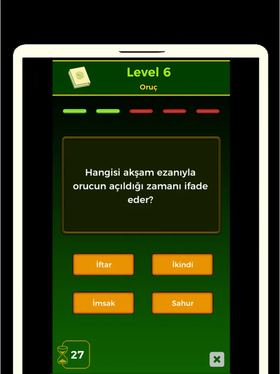 Dini Bilgi Yarışması - 2024 iPad  Ekran Görüntüleri