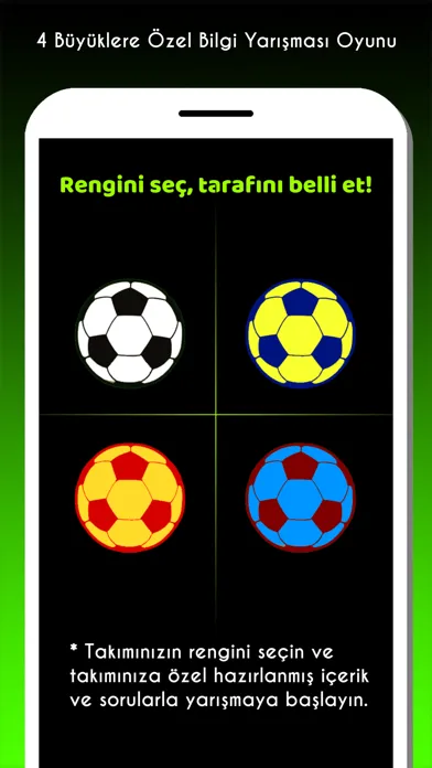 صور 4 Büyükler: Futbol Bilgi Oyunu