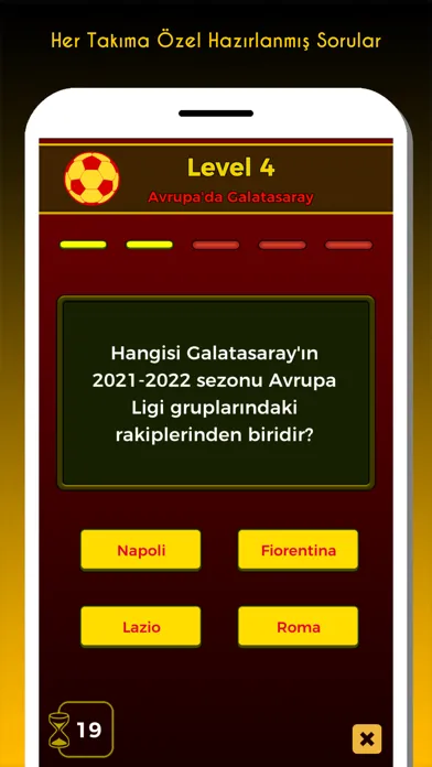 صور 4 Büyükler: Futbol Bilgi Oyunu