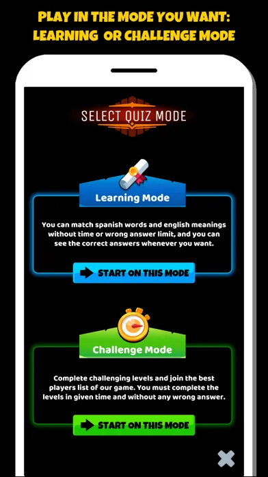 Capturas de pantalla de Spanish Vocabulary Game