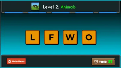 Captures d'écran de Word Game by Gusta