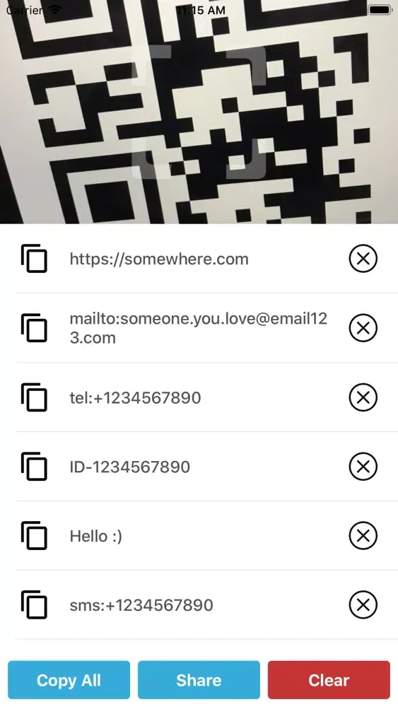 Quick QR Barcode स्क्रीनशॉट