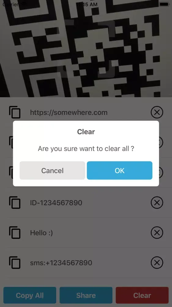 Quick QR Barcode स्क्रीनशॉट