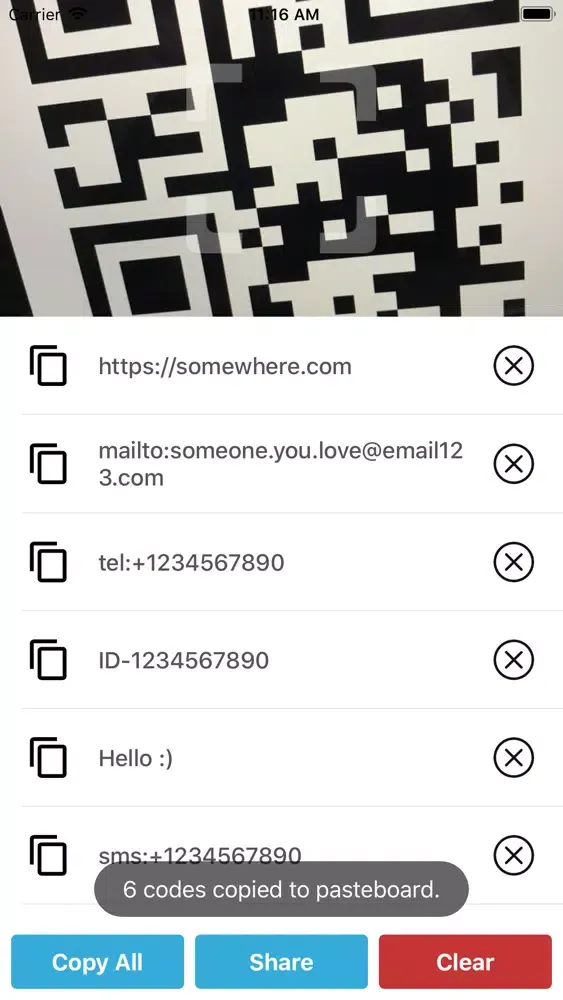 Quick QR Barcode स्क्रीनशॉट