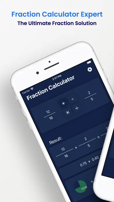 Скриншоты Fraction Calculator Expert