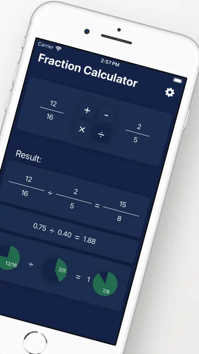 Скриншоты Fraction Calculator Expert