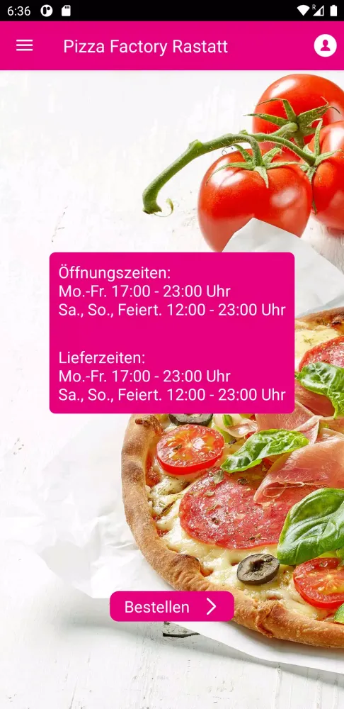 Pizza Factory سکرین شاٹس