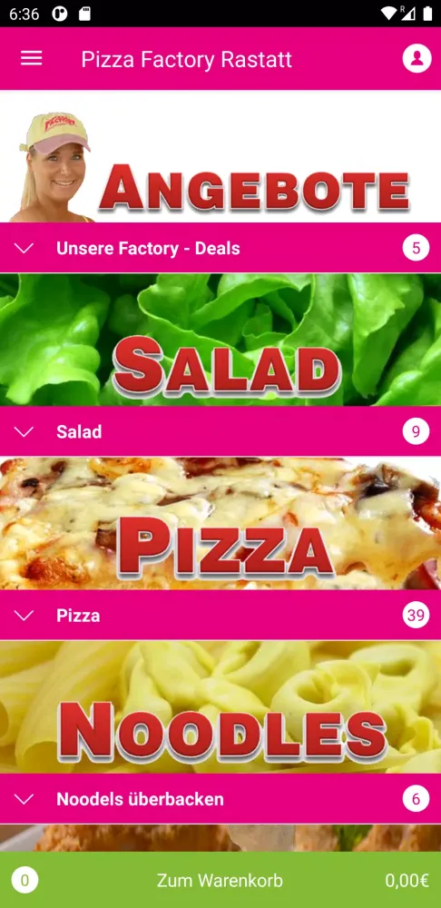 Pizza Factory سکرین شاٹس