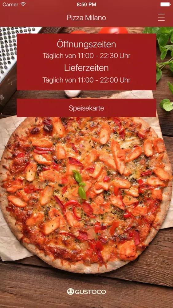 Pizza Milano Oerlinghausen應用截圖