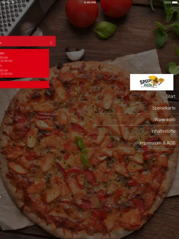 Speedy Pizza Osnabrück iPad 应用截图