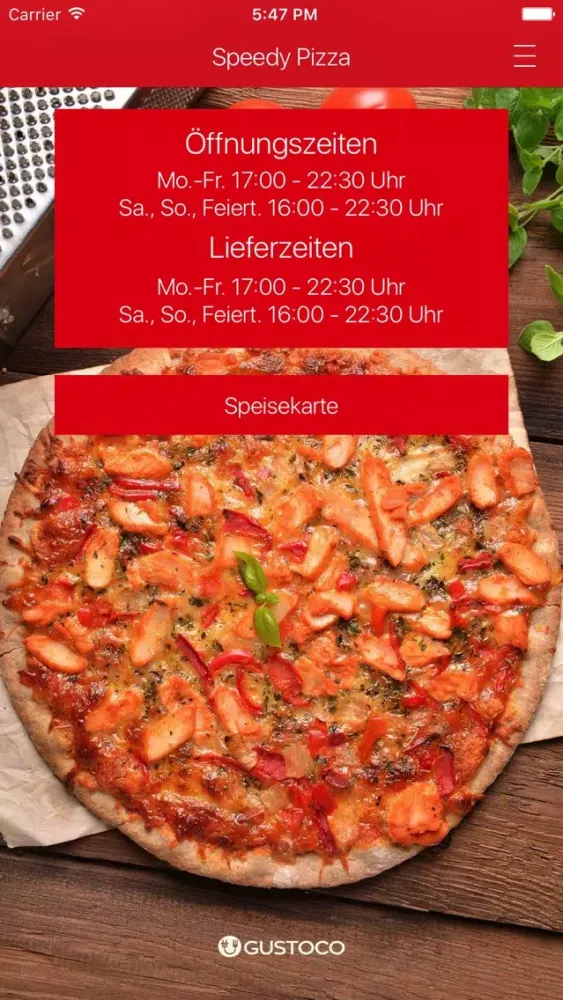 Speedy Pizza Osnabrück应用截图
