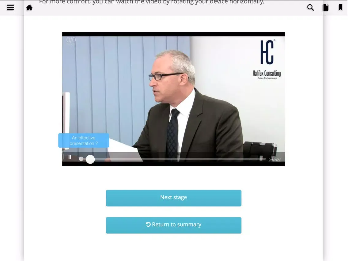 تصاویر HALIFAX Digital learning – Sales Performance digital training courses iPad 