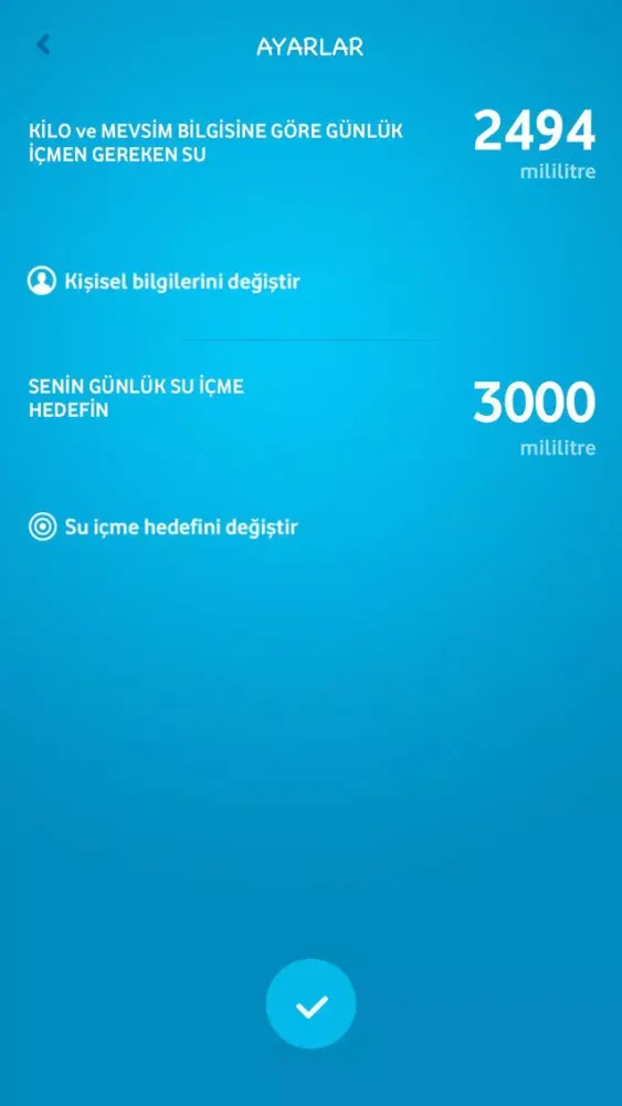 Güven Su Takip - Su tüketim alışkanlığınızı yönetin应用截图
