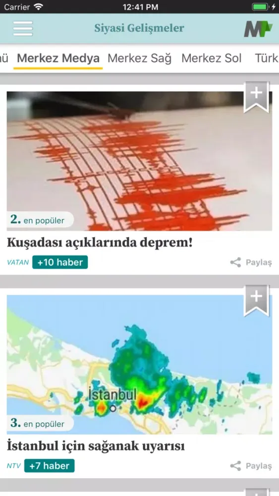 Captures d'écran de MedyaCebimde Kurumsal