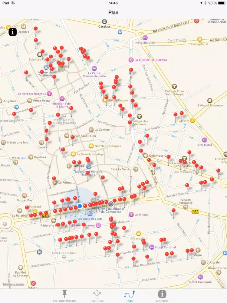 Aix-en-Provence - Les Hôtels Particuliers iPad  Screenshots