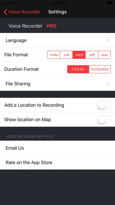 Voice Recorder - REC App スクリーンショット