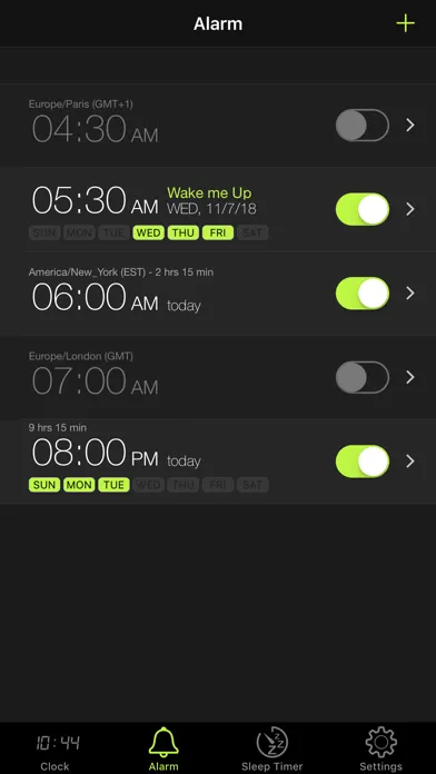 Скриншоты Alarm Clock: & Sleep Timer