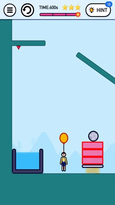 Rescue Cut! Rope Fire Puzzle! Screenshots