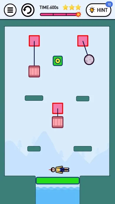 Rescue Cut! Rope Fire Puzzle! Screenshots