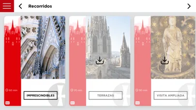 Capturas de tela do Barcelona Cathedral